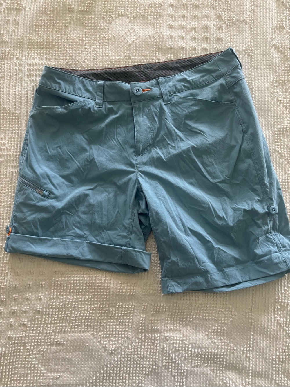 Orvis Women's Quick Dry Light Blue Outdoor Shorts